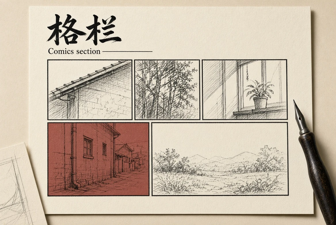 格栏分格观察